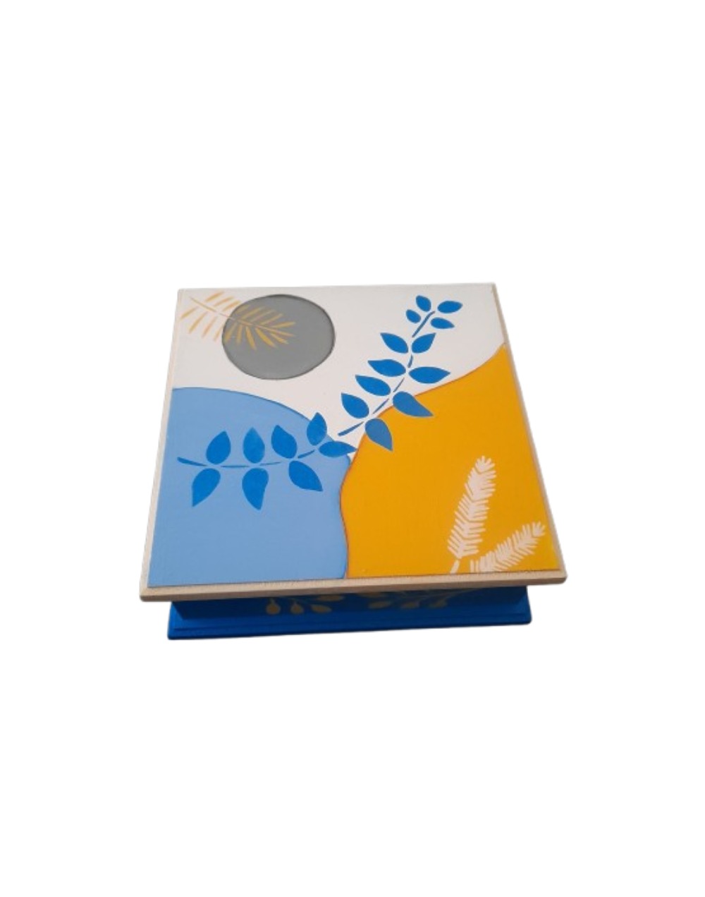 Caja Servilletera en Tecnica Organica