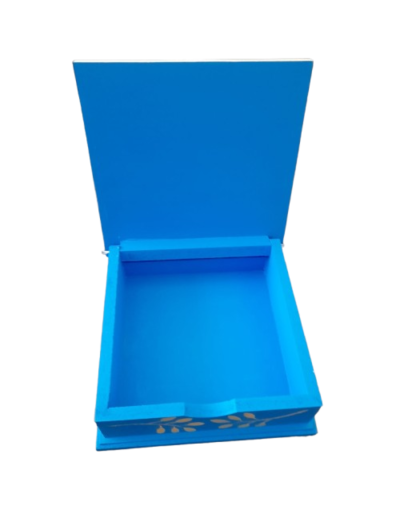 Caja Servilletera en Tecnica Organica