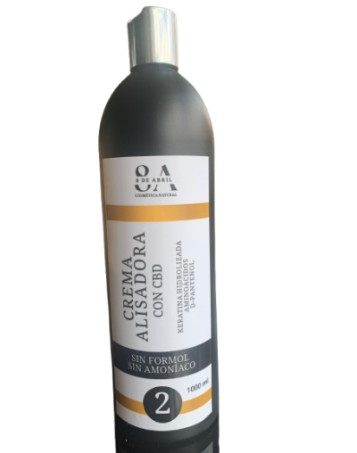 Crema Alisadora con CBD por 1 Litro
