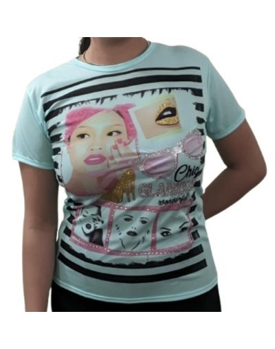 Camiseta  personalizada  Chic Glamour