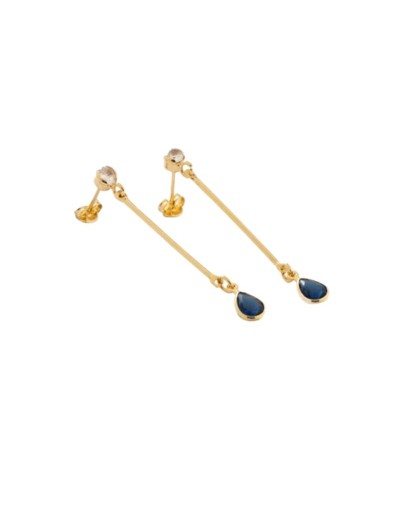 Aretes en oro laminado de 18K