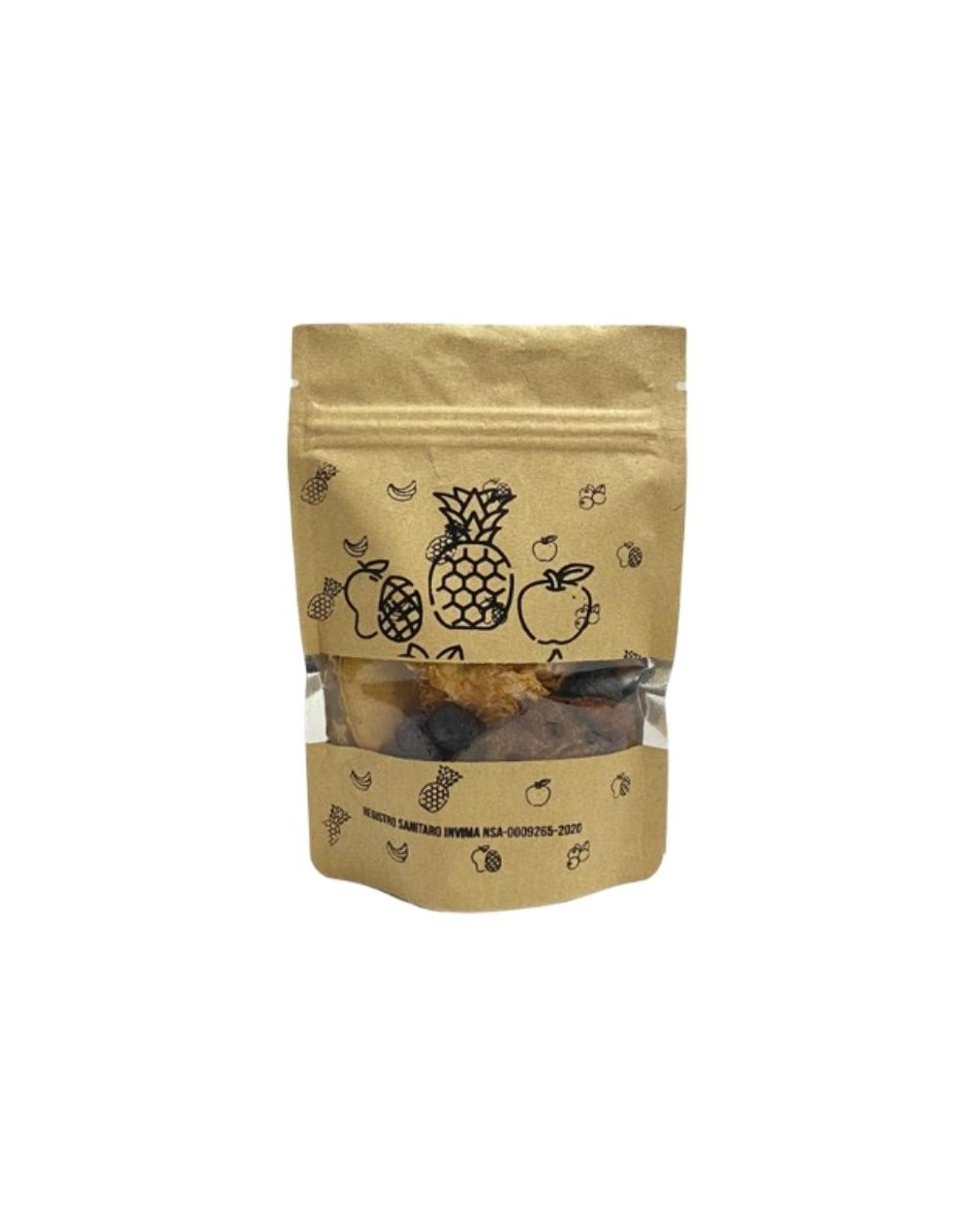 Fruta deshidratada 50 gr (Piña deshidratada)