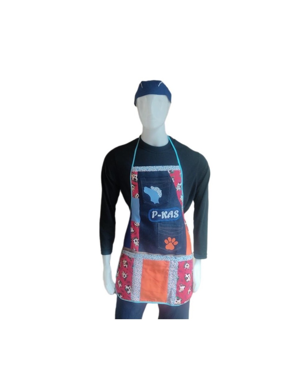 Delantal técnica patchwork  personalizado
