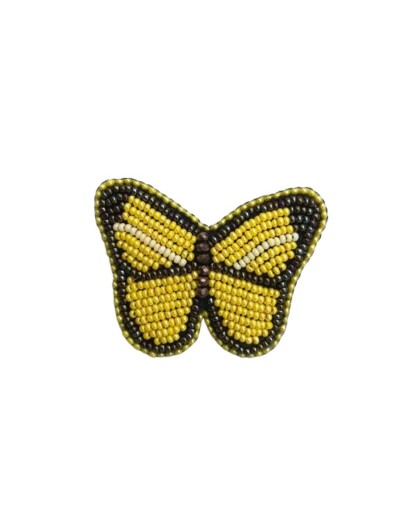 PRENDEDOR MARIPOSA AMARILLO