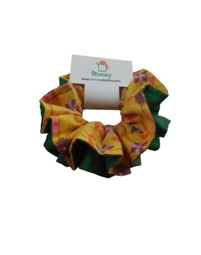 Doble faz scrunchies, moñas, ligas, bambas para cabello
