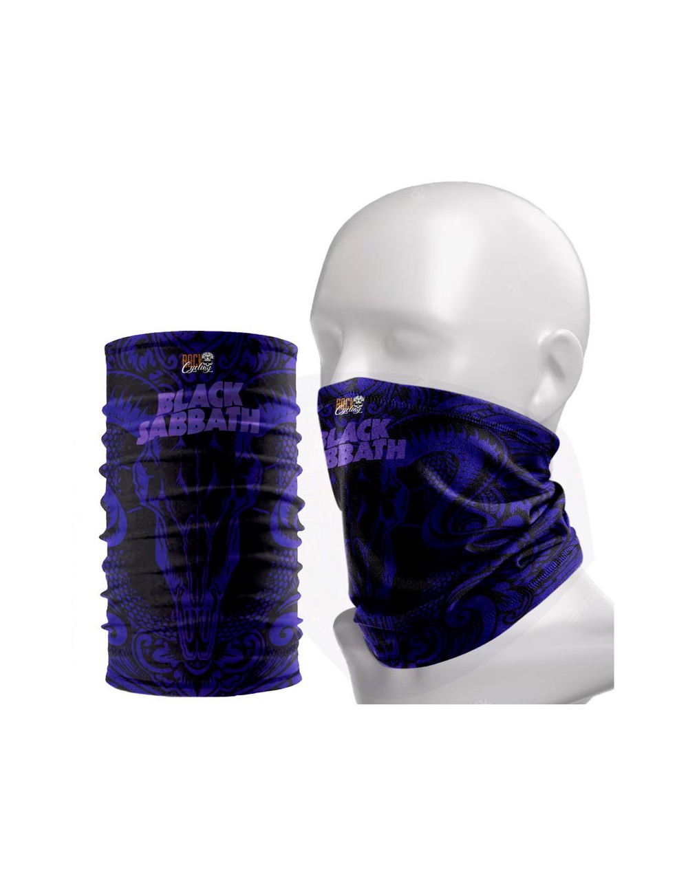 "Cuello Pescuezo Moto Ciclismo Black Sabbath