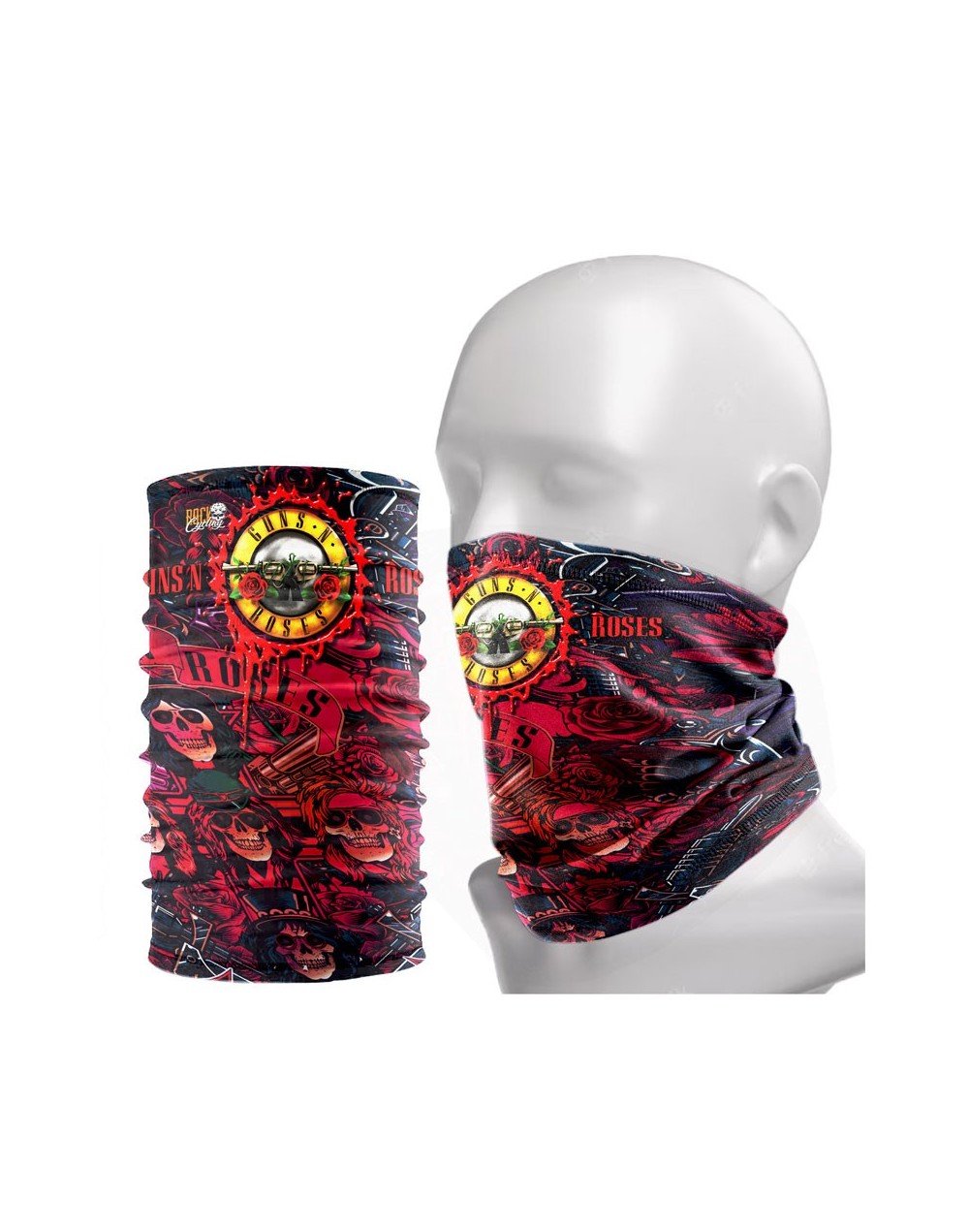 Cuello Pescuezo para Moto Ciclismo Guns N´ Roses