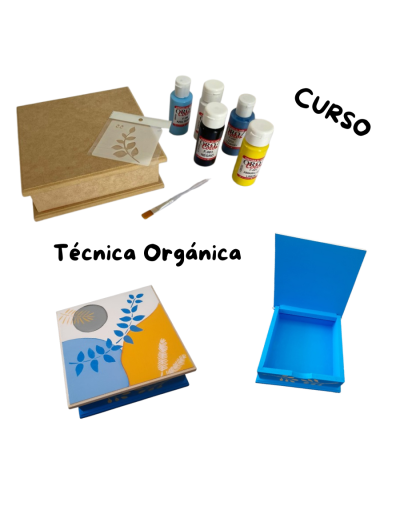 Curso Caja Servilletera Técnica Orgánica