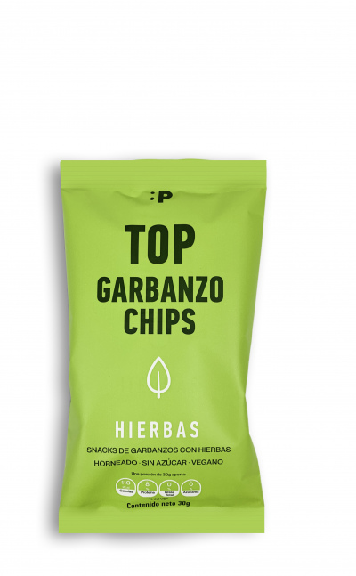 Top Garbanzo Chips Hierbas 6ud