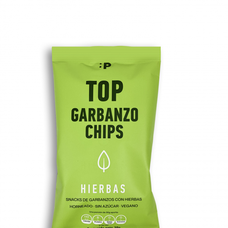 Top Garbanzo Chips Hierbas 6ud