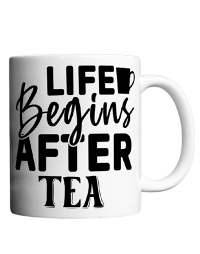 Taza Personalizada de 11 Onzas para Amantes del Té
