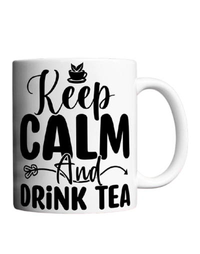 Taza Personalizada de 11 Onzas para Amantes del Té