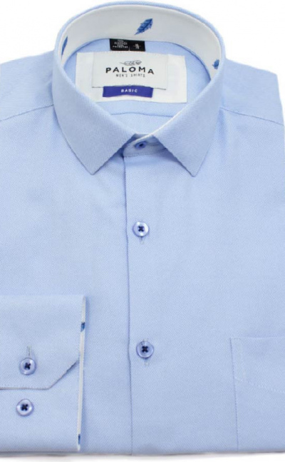 Camisa Azul medio pique liberato-3-7820