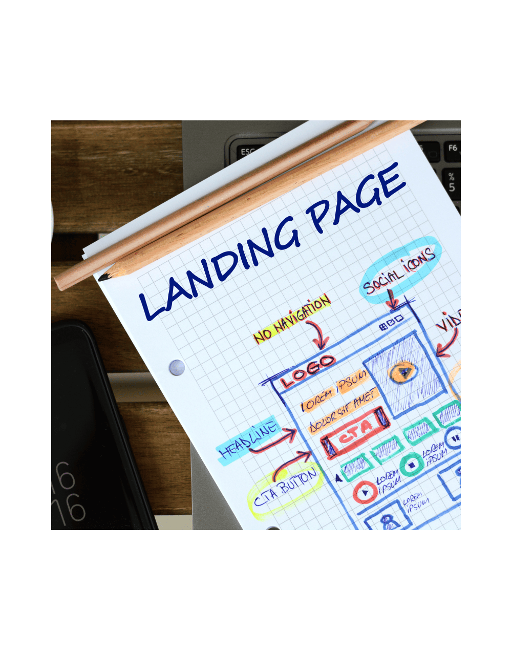 Diseño de landing page