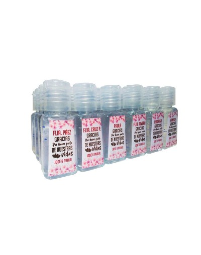 Recordatorios para eventos gel antibacterial
