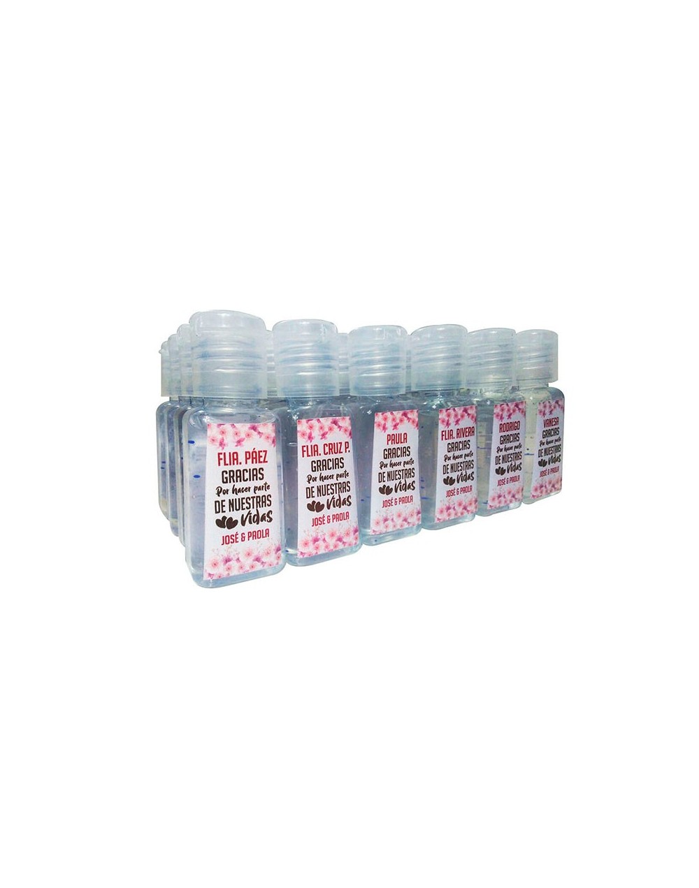 Recordatorios para eventos gel antibacterial