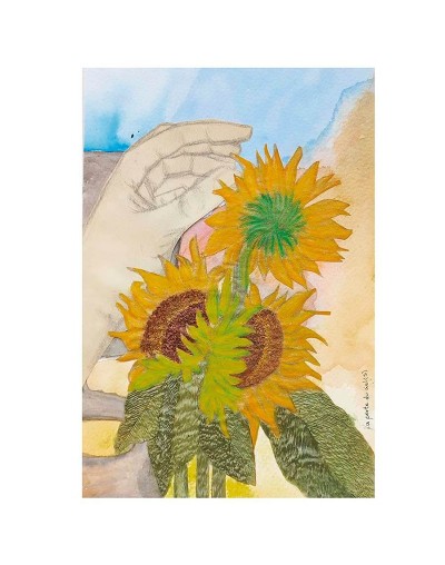 Cuadro decorativo girasoles