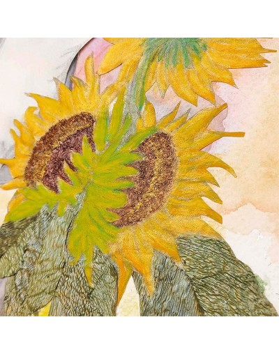 Cuadro decorativo girasoles