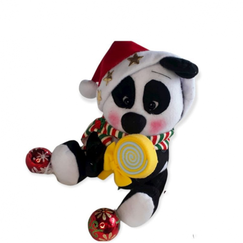 Panda navideño