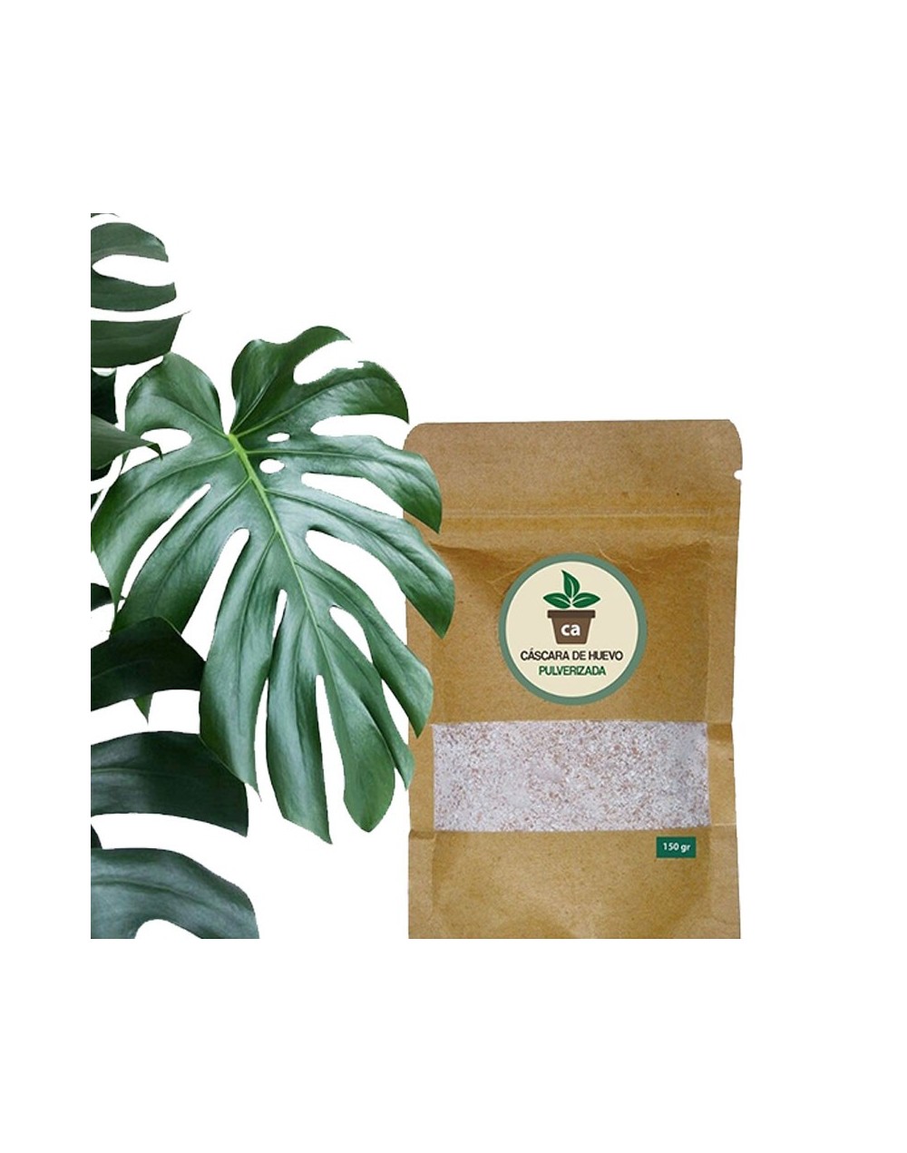 Nutriente - Calcio Para Plantas Cáscara De Huevo Pulverizada 200gr