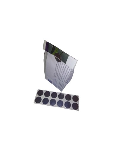12 Bolsas pequeñas en papel propalcote
