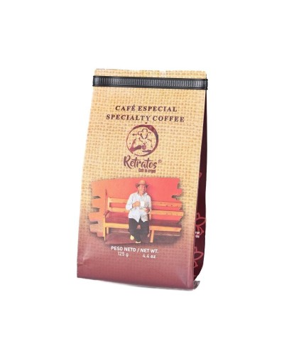 Café tostado en grano x 125gr