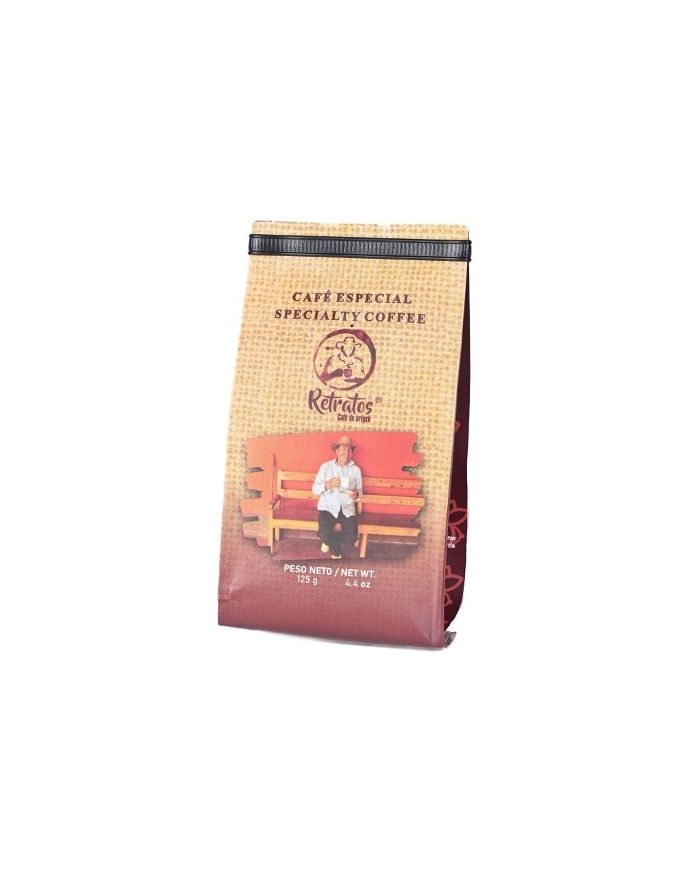 Café tostado en grano x 125gr