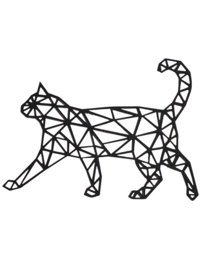 GATO GEOMETRICO CAMINANDO