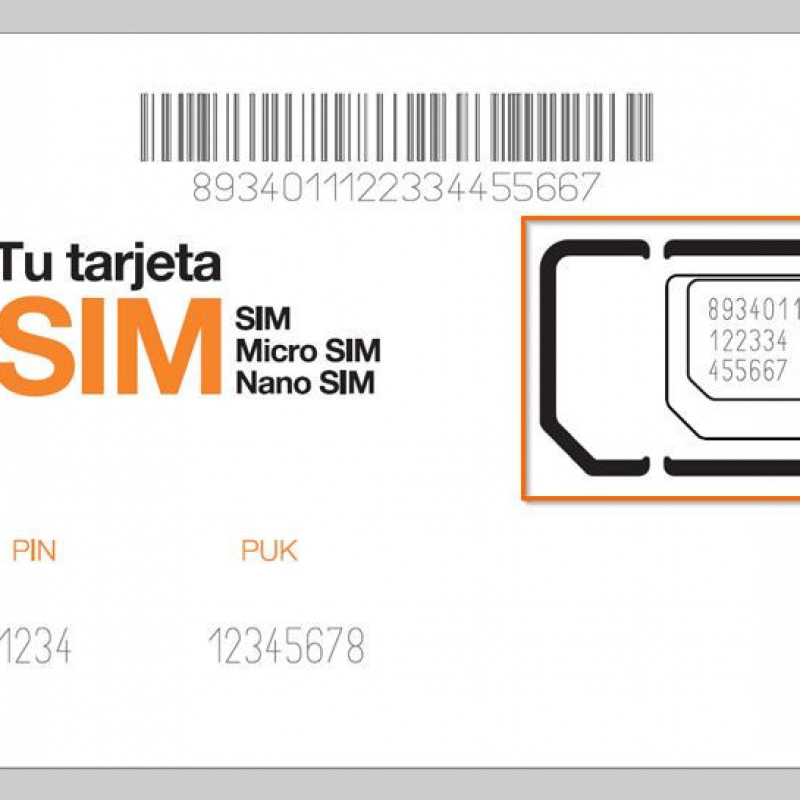 Mejor tarjeta SIM para España  50GB de datos y 800 Minutos en llamadas a Colombia