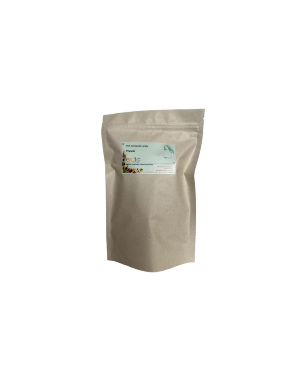 Paquete de Uchuva orgánica liofilizada 100 gr