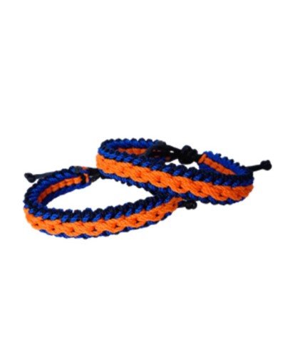 BRAZALETES PULSERAS ESTILO SPORT TRES HILOS CADENA CENTRAL