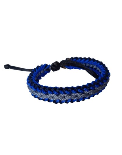 BRAZALETES PULSERAS ESTILO SPORT TRES HILOS CADENA CENTRAL