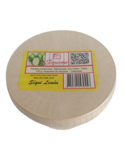 Panela saborizada con limón