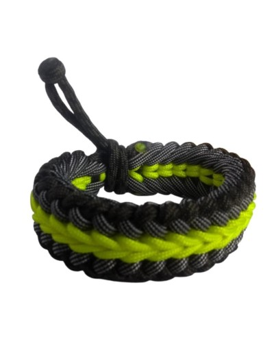 BRAZALETE PARACORD TRES CORDONES NUDO SANTICFIED