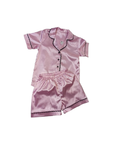 Pijama en Satín para Niña