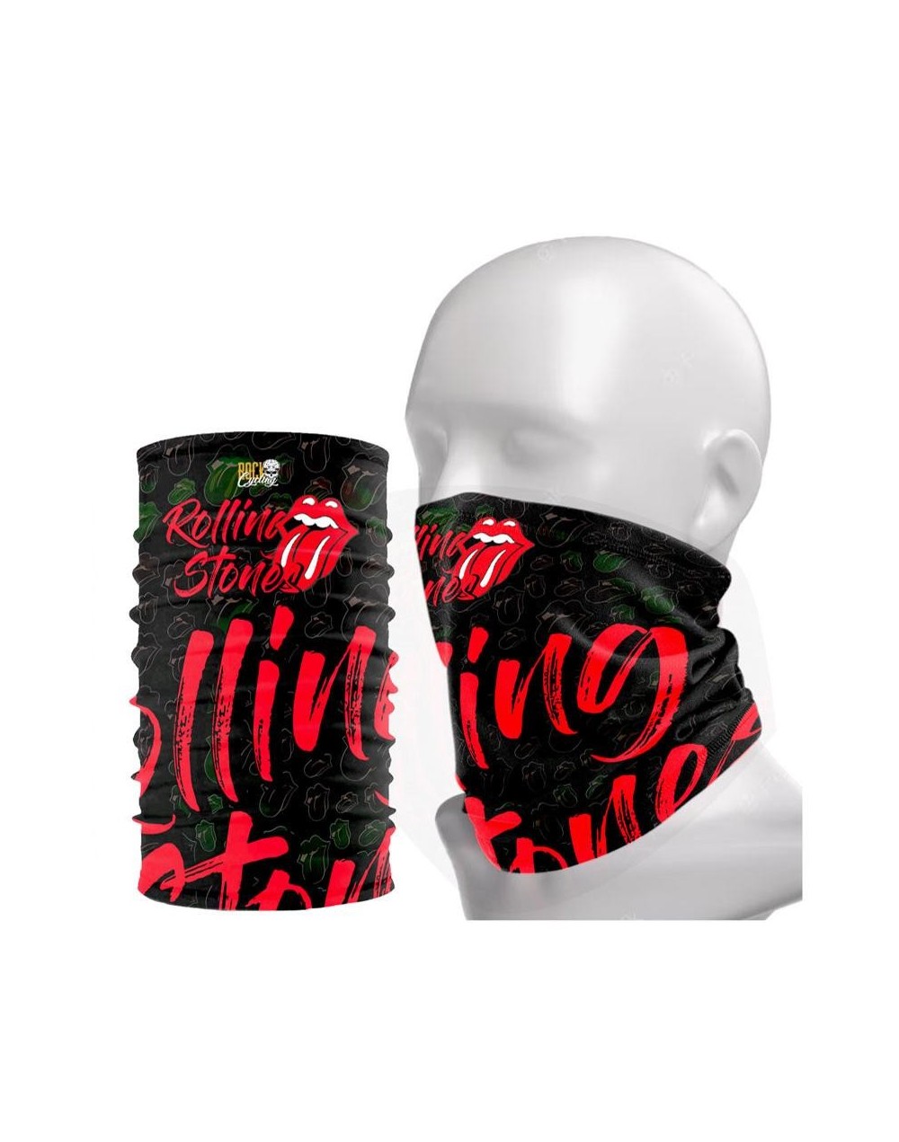 "Cuello Pescuezo Moto Ciclismo Rolling Stones