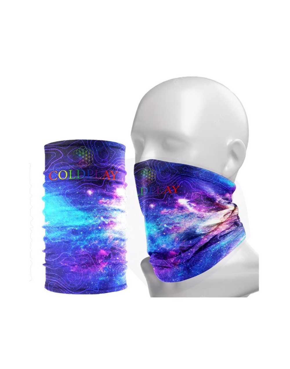 "Cuello Pescuezo Moto Ciclismo Coldplay