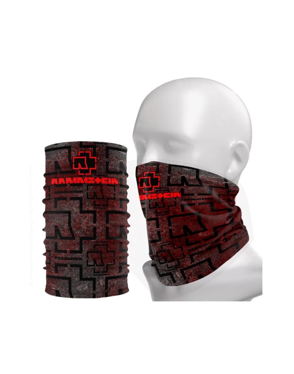 Cuello Pescuezo Moto Ciclismo Rammstein