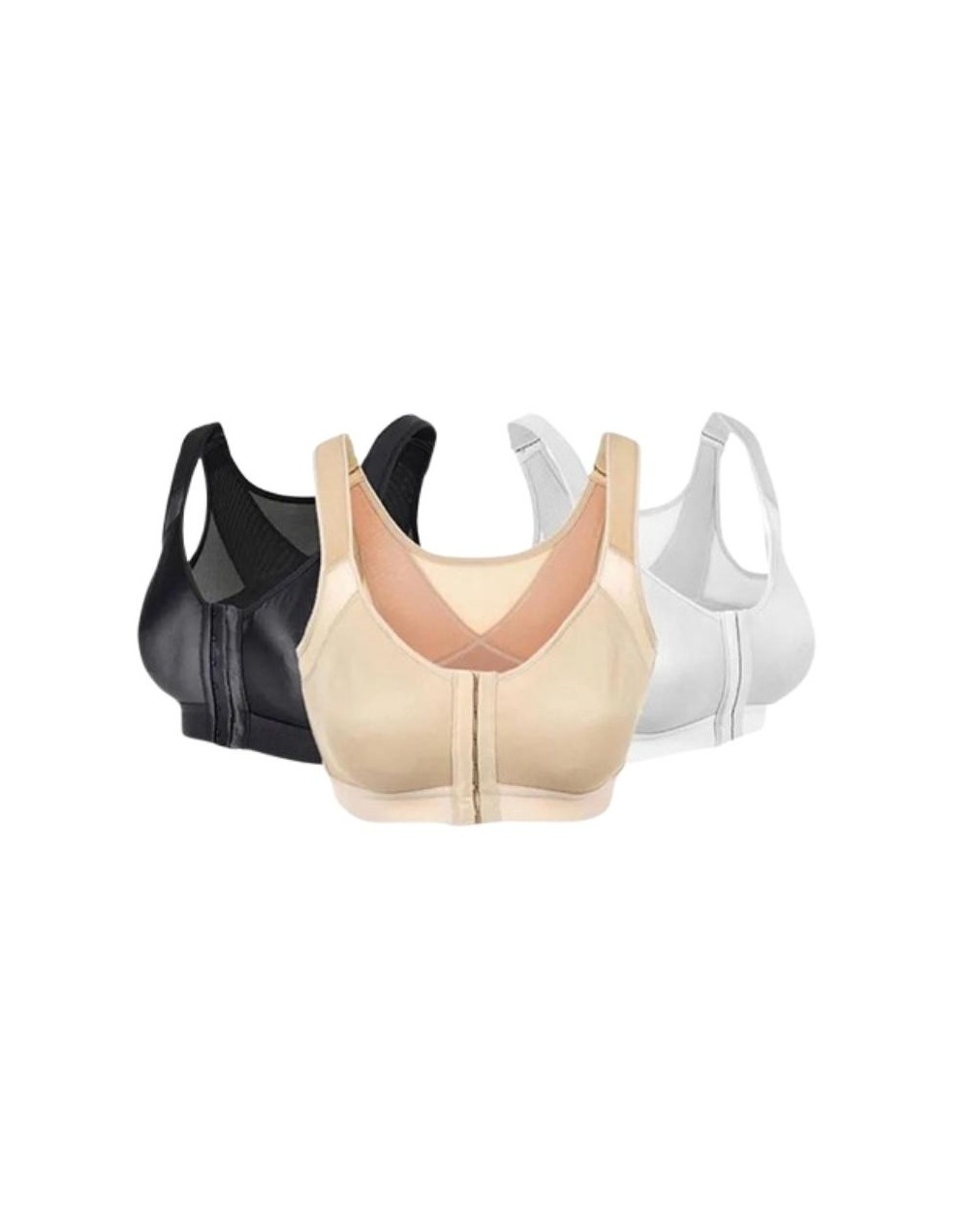 Brasier Corrector Postura Push Up Postquirúrgico Uso Diario