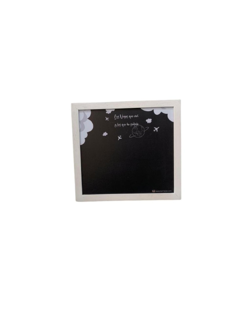 Cuadro magnético decorativo Karmene 30x38 Marco blanco