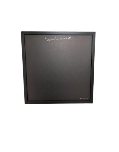 Cuadro magnético decorativo Karmene 50x50 Marco Negro