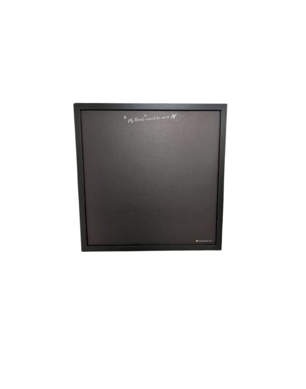 Cuadro magnético decorativo Karmene 50x50 Marco Negro