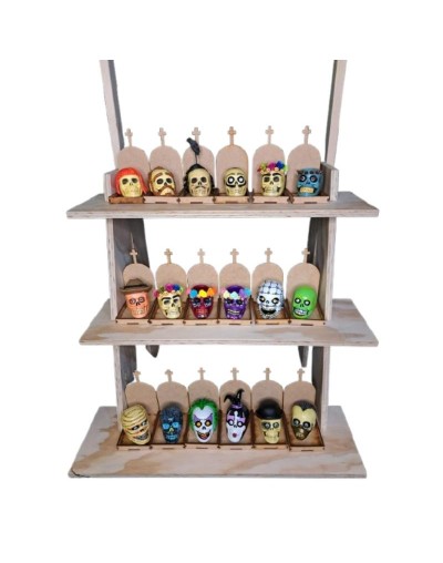 Mini Calavera de personajes