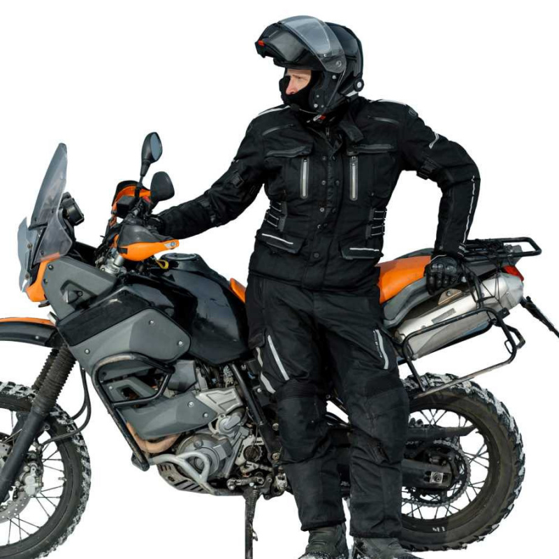 Desinfección equipo de motociclista (chaqueta, botas, guantes)