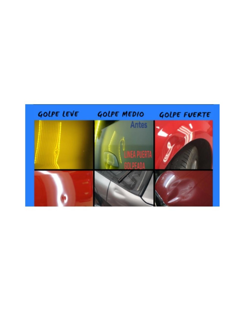 Servicio reparacion golpes,Abolladuras Automotriz