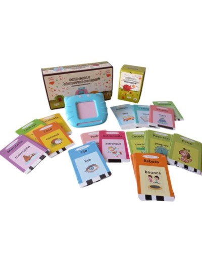 Lector tarjetas bilingües