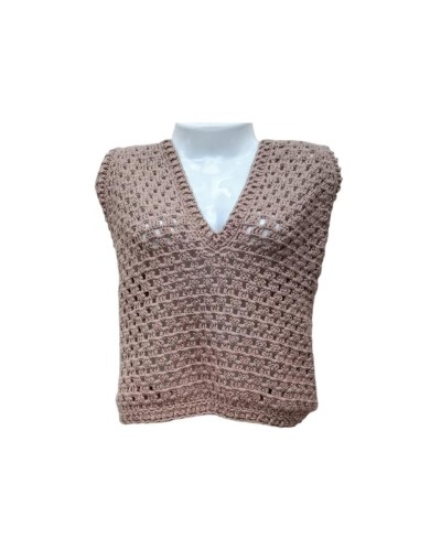 Chaleco cuello V