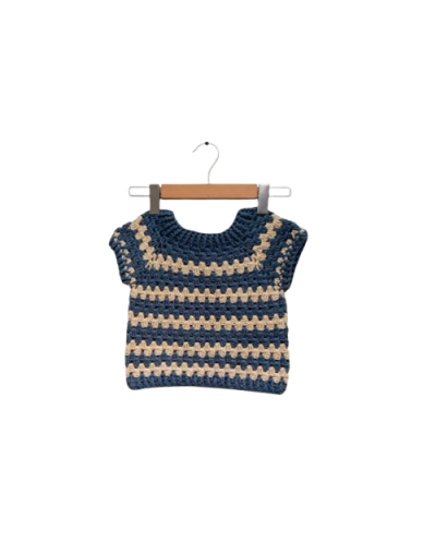 Blusas niña crochet 