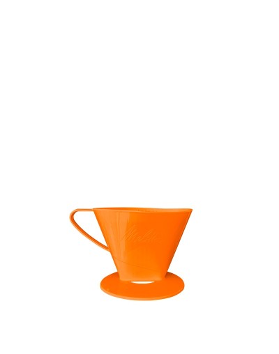 Portafiltro Melitta Naranja Tamaño 100 Pequeño 300 ml