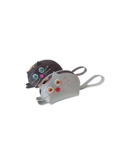 Monedero Animado diseño Gato, Arte y Sostenibilidad 